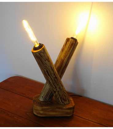Wood decorative table light 233