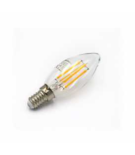 Glühlampe Led COG E14 Klare Kerze 230V 6W Warmweiß (13-1401600)