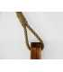 Hanging wood and rope wall shelf 242