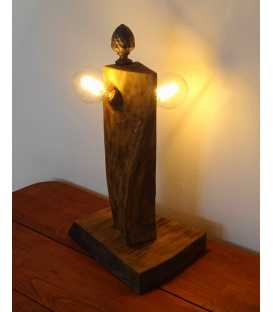 Wood decorative table light 336