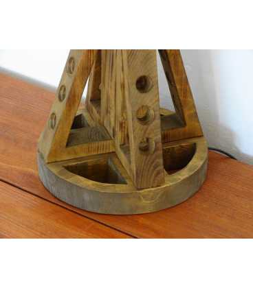 Διακοσμητικό φωτιστικό επιτραπέζιο από ξύλο 339