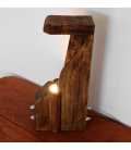 Wood decorative table light 365