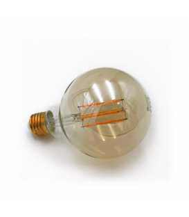 Bulb ADELEQ Led COG E27 Golden G95 230V 6W Warm White (13-2795600)