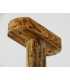 Wood and rope ceiling light 388