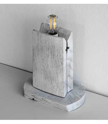 Επιτραπέζιο φωτιστικό διακοσμητικό από ξύλο 498
