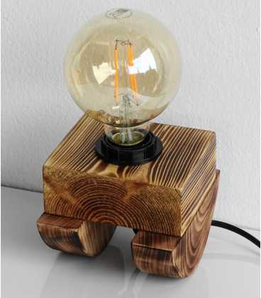 Wooden table light 529