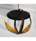 Wooden metal pendant light 019