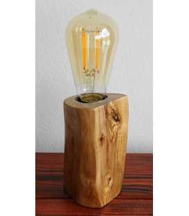 Olive wood table lamp 615